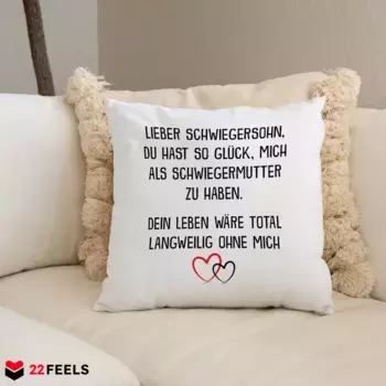 Декоративная подушка 22Feels, белый