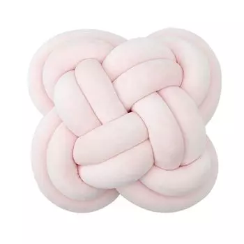 Декоративная подушка 30 х 30 см, вязаная подушка, диванная подушка, подушка для кровати, подушка ручной вязки, розовый DQQ