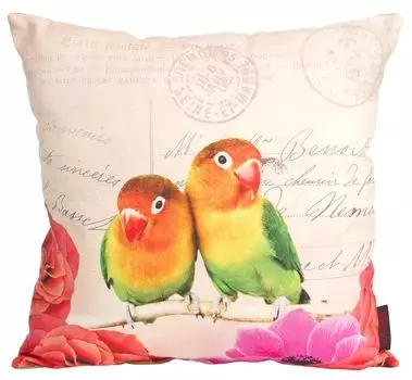 Декоративная подушка 45х45 попугай HTI-Living