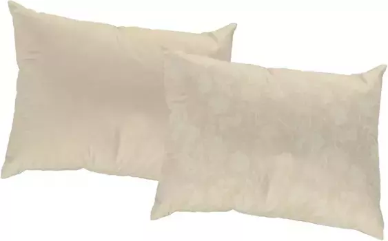 Декоративная подушка Adam "Flower Cuve", с цветочным узором, двусторонний чехол без наполнения, 1 шт 40х40 см, цвет naturwei + geblmt