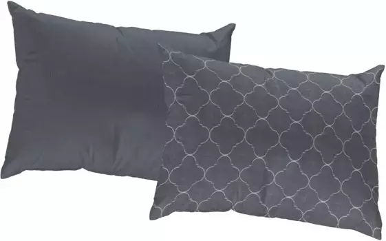 Декоративная подушка Адам "Индийская Кортезада Лайт", с орнаментом, двусторонний чехол без наполнения, 1 шт Adam 60х40 см, индиго