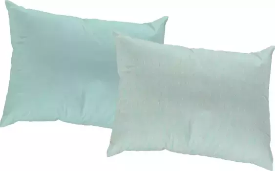 Декоративная подушка Adam "LIttle Parrot", сертифицирована GOTS - двусторонний чехол без наполнения, 1 шт 40х60 см, мятный