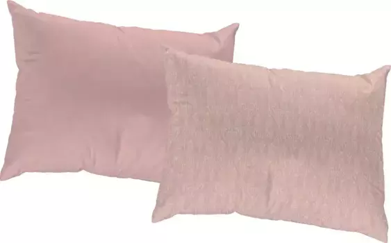 Декоративная подушка Adam "LIttle Parrot", сертифицирована GOTS - двусторонний чехол без наполнения, 1 шт 40х60 см, розовый