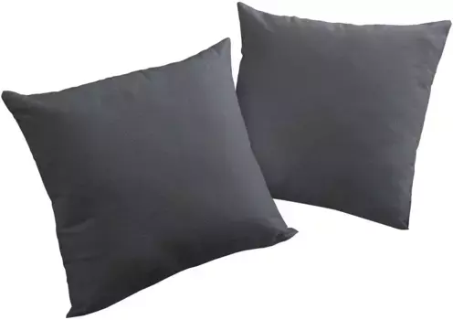 Декоративная подушка Adam "Uni Collection", однотонная, чехол без наполнителя, 1 шт 60х40 см, синий