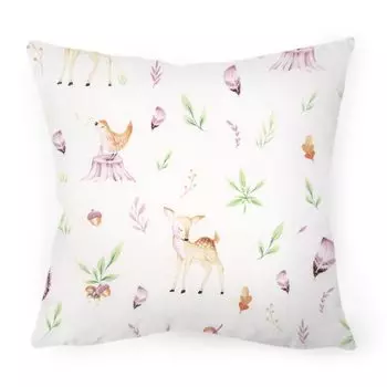 Декоративная подушка Amilian 40х40 см декоративная подушка с наполнителем, декоративная подушка с чехлом, для спальни, гостиной, на молнии, серый