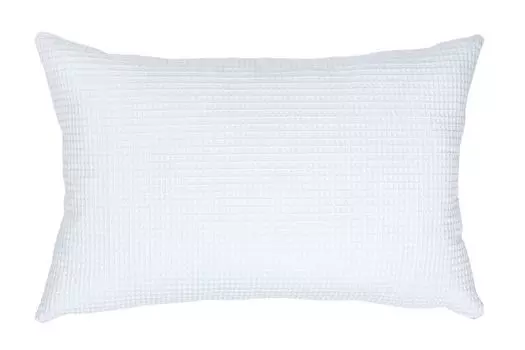 Декоративная подушка Amilian 60х40 см. Декоративная подушка с наполнителем; декоративные подушки с наволочкой; Подушка для спальни гостиной на молнии, белый