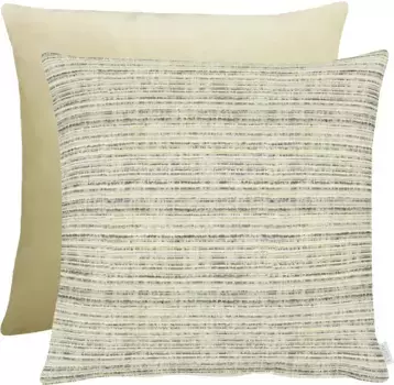 Декоративная подушка APELT "2700", двусторонний чехол без наполнения, 1 шт 66х66 см, цвет natur + unifarben