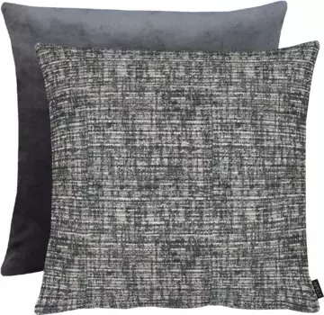 Декоративная подушка APELT "2700", двусторонний чехол без наполнения, 1 шт 66х66 см, цвет anthrazit + unifarben