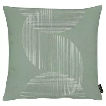 Декоративная подушка Apelt 5702, 48x48x10 см, бирюзовый