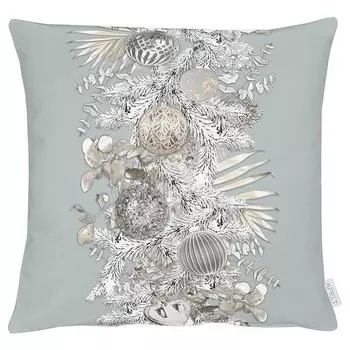 Декоративная подушка Apelt 6304, 48x48x10 см цвет trkis/silber