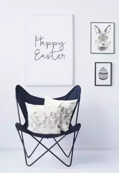 Декоративная подушка APELT "6444", чехол без наполнения, 1 шт 49х49 см, цвет natur/wei + bedruckt