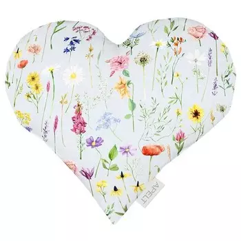 Декоративная подушка Apelt 6815, 30x32x10 см, светло-голубой