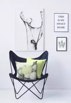 Декоративная подушка APELT "7307", чехол без наполнения, 1 шт 49х49 см, зеленый/серый/белый