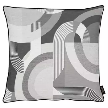 Декоративная подушка Apelt Arco quadratisch, 45x45x10 см, серый