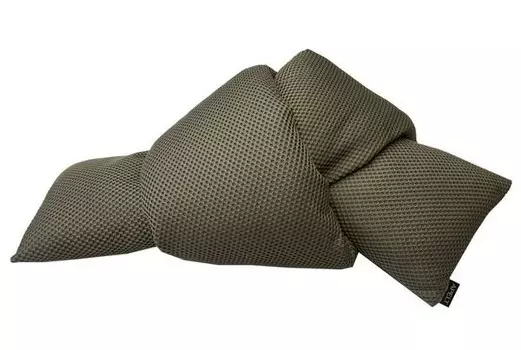 Декоративная подушка Apelt Miles Typ A, 31x10x53 см, зеленый