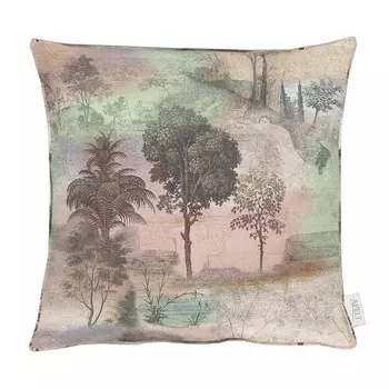 Декоративная подушка Apelt Padua, 45x45x5 см цвет pastellapricot