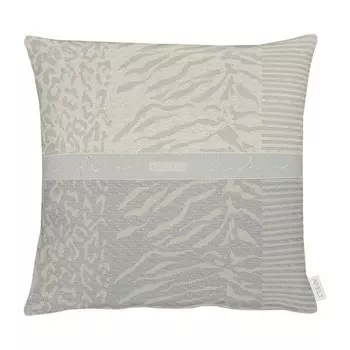 Декоративная подушка Apelt Tia, 48 см цвет grau/beige