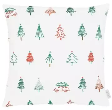 Декоративная подушка Apelt Winterwelt Typ F, 48x10x48 см цвет wei/grn