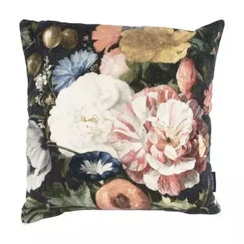 Декоративная подушка бархатный букет роз 45х45см Mars&More Mars & More