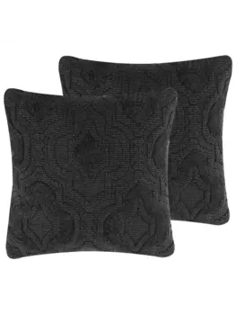Декоративная подушка Beliani 2 tlg Deko PAIKA, серый