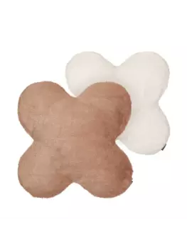 Декоративная подушка Beliani 2er Set Deko ACHILLEA, цвет beige/braun