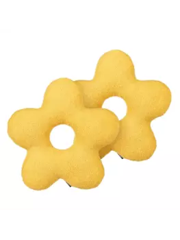 Декоративная подушка Beliani 2er Set Deko CAMPONULA, желтый