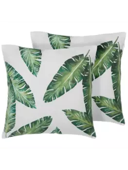 Декоративная подушка Beliani 2er Set Deko DIANELLA, цвет grn/wei