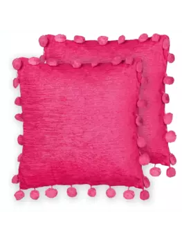 Декоративная подушка Beliani 2er Set Deko JASMINE, розовый