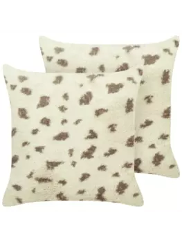 Декоративная подушка Beliani 2er Set Deko KASRA, бежевый