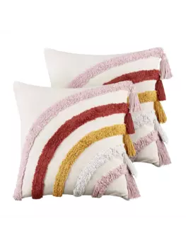 Декоративная подушка Beliani 2er Set Deko RAINSTAR, красочный