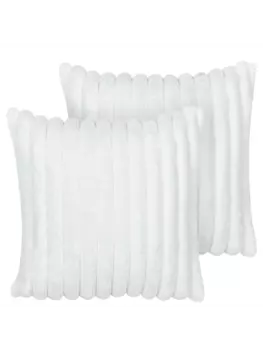 Декоративная подушка Beliani 2er Set Deko RAKYA, белый