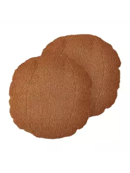 Декоративная подушка Beliani 2er Set Deko RUTABAGA, коричневый