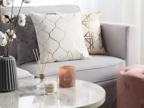 Декоративная подушка Beliani, белый