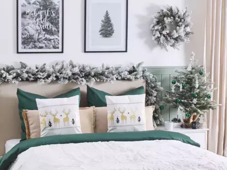 Декоративная подушка Beliani, белый