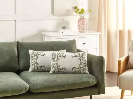 Декоративная подушка Beliani, белый