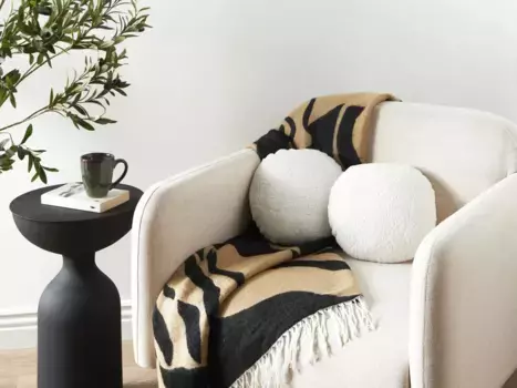 Декоративная подушка Beliani, белый