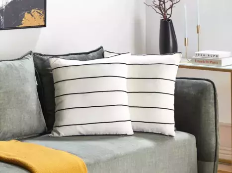 Декоративная подушка Beliani, белый