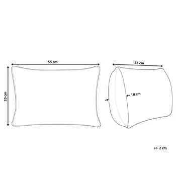 Декоративная подушка Beliani, бежевый