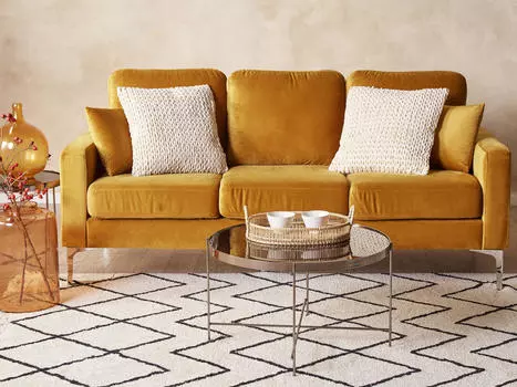 Декоративная подушка Beliani, бежевый