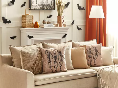 Декоративная подушка Beliani, бежевый