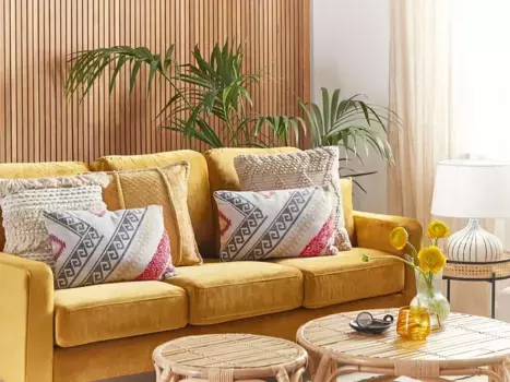 Декоративная подушка Beliani, бежевый