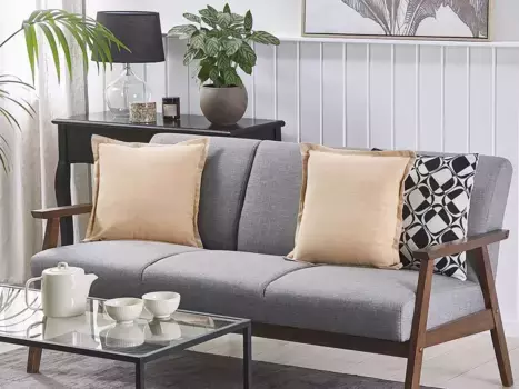 Декоративная подушка Beliani, бежевый