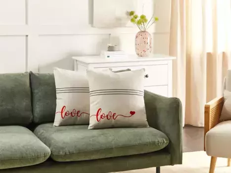 Декоративная подушка Beliani, бежевый