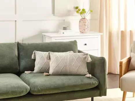 Декоративная подушка Beliani, бежевый