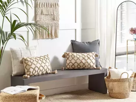 Декоративная подушка Beliani, бежевый