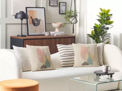 Декоративная подушка Beliani, бежевый