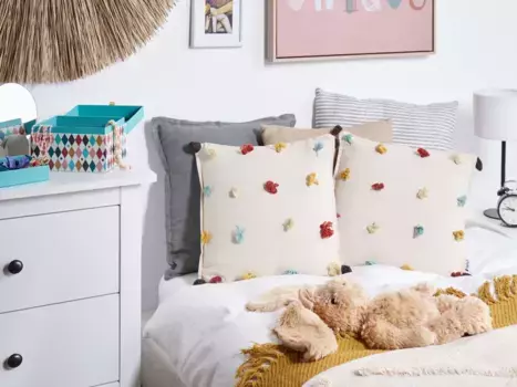 Декоративная подушка Beliani, бежевый