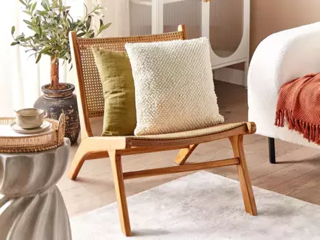 Декоративная подушка Beliani, бежевый