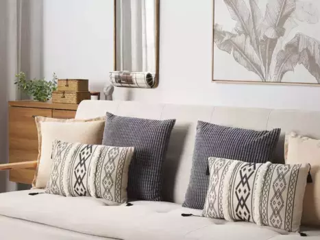 Декоративная подушка Beliani, бежевый