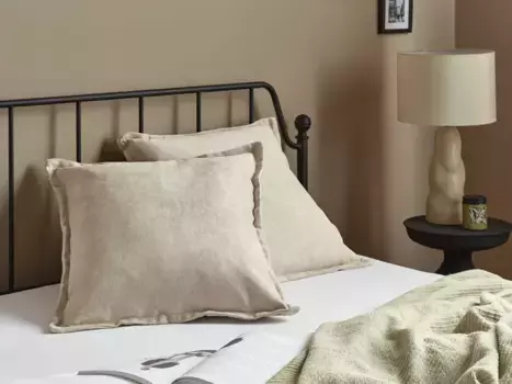 Декоративная подушка Beliani, бежевый